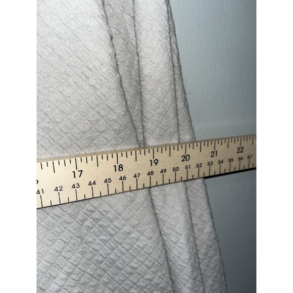 Pure Jill Women's Quilted Long Sleeve Top, Medium, Light Gray - Picture 4 of 7